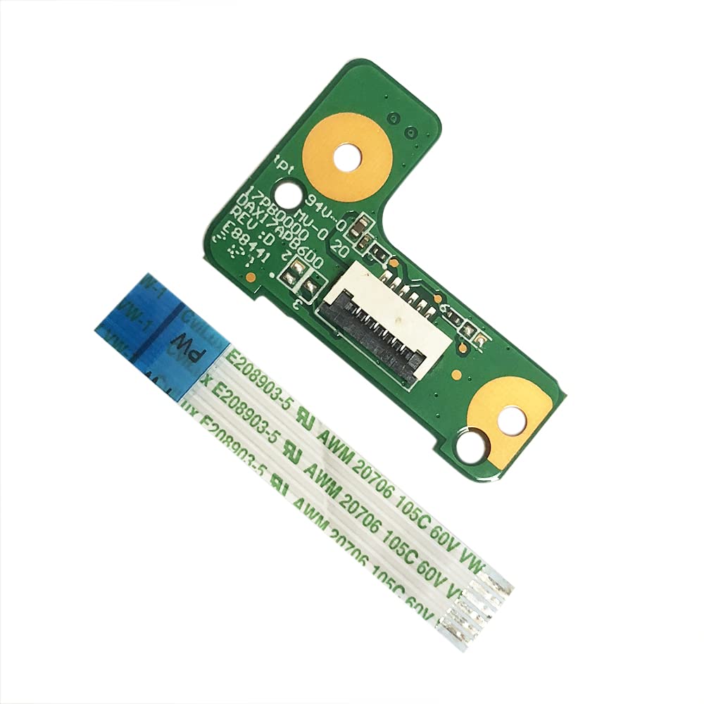 Zahara Power Button Board with Cable Replacement for HP 17-g134ds 17-g141dx 17-g148dx 17-g178ca DAX17APB6D0 809310-001-image-28