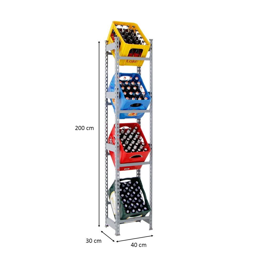 PROREGAL Étagère Caisses à Boissons BIG CAMEL | HxLxP 180x80x30cm