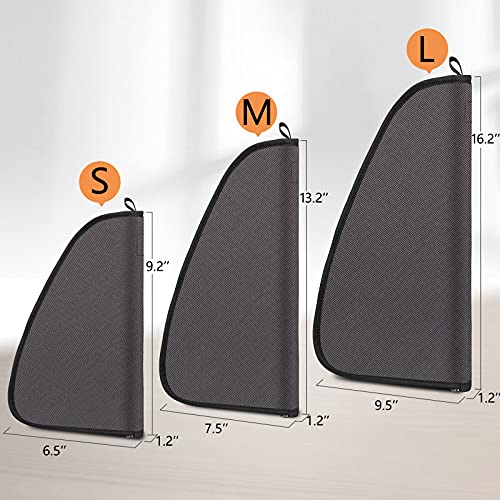 Finpac Pistol Rug Case, Tactical Firearm Cover Soft Gun Grey Storage Pouch With D-Ring & Padded Lining For Compact And Full-Size Handguns (Small) #TOP5