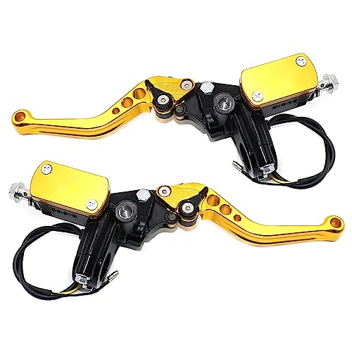 Levier de frein moto guidon course 22mm avec embrayage hydraulique