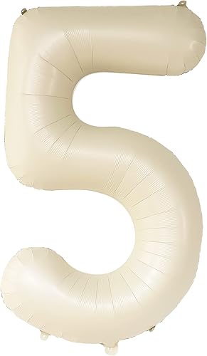 Miniatura 1369 de KatchOn, Globo dorado gigante del número 8 de 40 pulgadas, globo dorado del número 8 para decoraciones de cumpleaños de 8 años para niñas