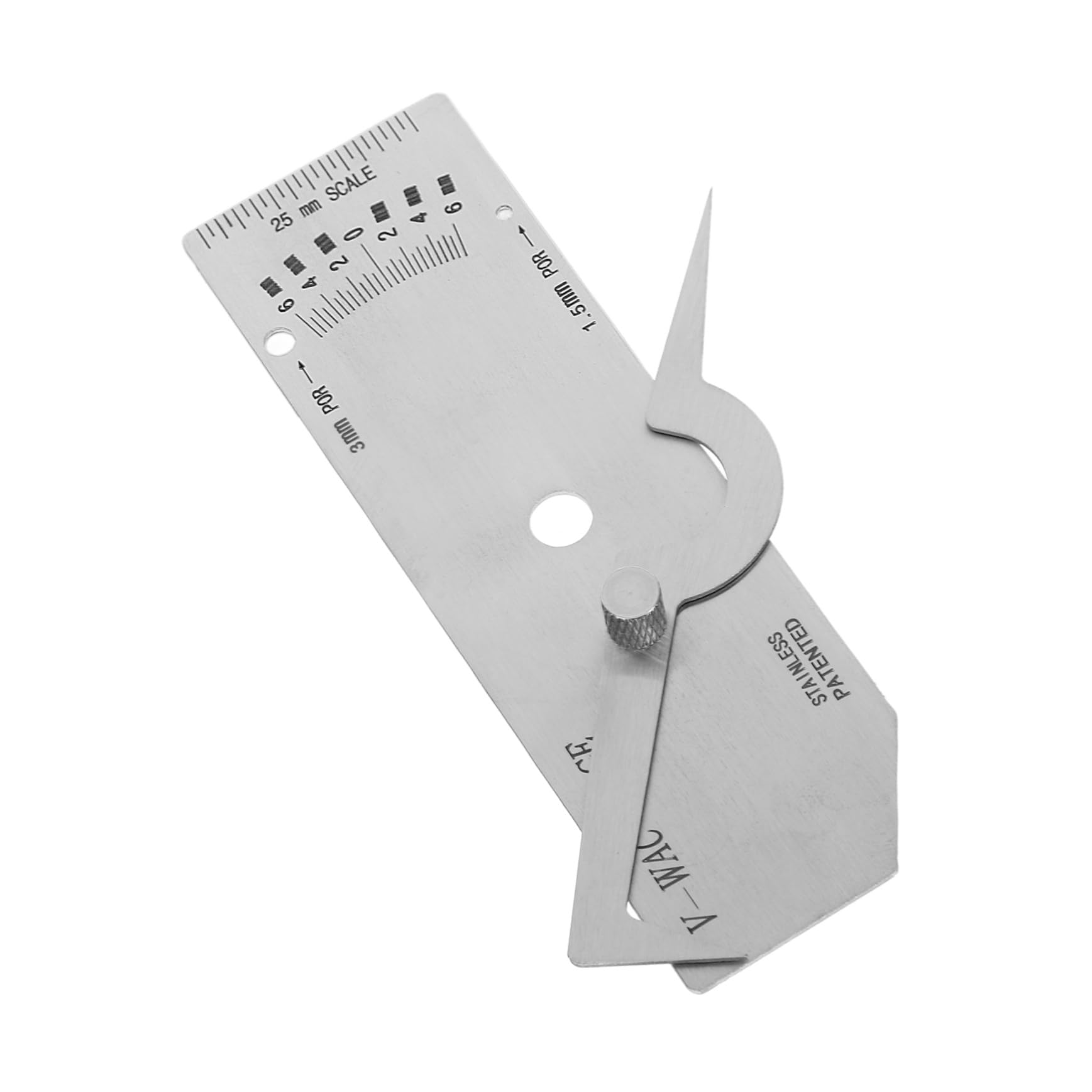 VILLFUL Fillet Weld Meter Weld Inspection Ruler Metric Units for Easy Measurement