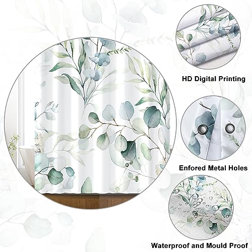 Uiiooazy Eucalyptus Shower Curtain - Image 4
