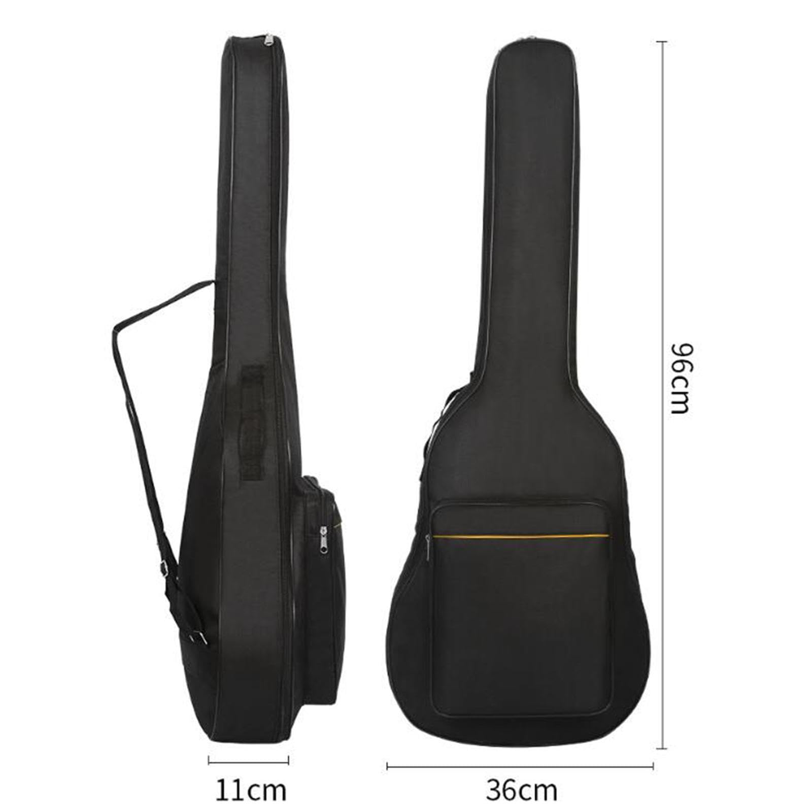 Funda para Guitarra Acústica Estuche de Viaje para Guitarra Funda Acolchada para Guitarra de 36 Pulgadas