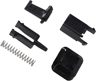 SUNGOOYUE Fuel Door Latch Repair Kit,Compatible with LR3 LR4 2005 2016 Black Magnetic Push Release Mechanism Easy Installation No Drilling Required