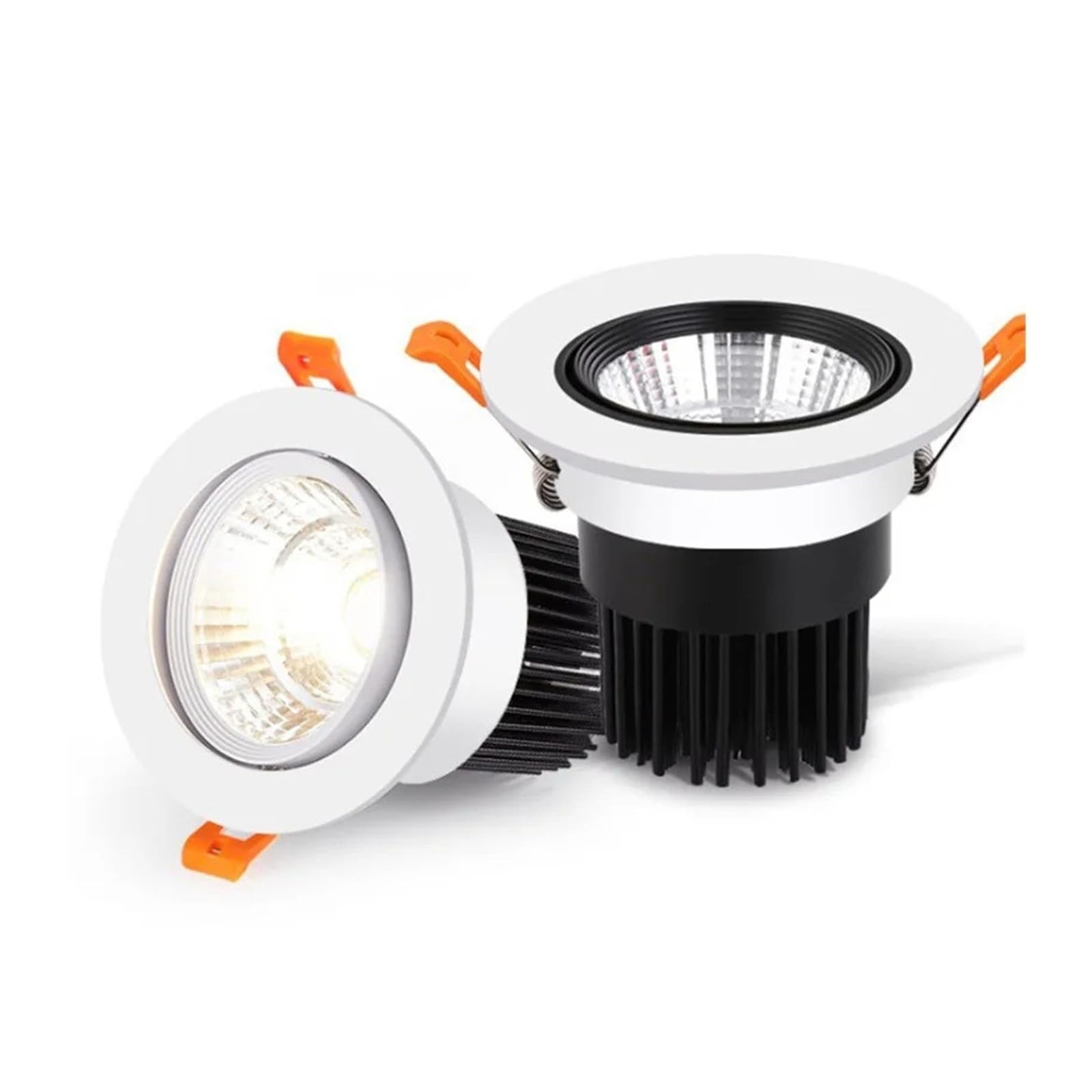 Downlight LED ściemniana lampa sufitowa z regulowanym kątem