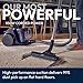 Hoover HP2 Powerful Cylinder Vacuum Cleaner - Bagless, Small, Lightweight, Corded with Washable EPA Filter, Large 2.5L Bin Capacity, Onboard Accessories, 10m Working Radius, 850w [HP2Z10A]