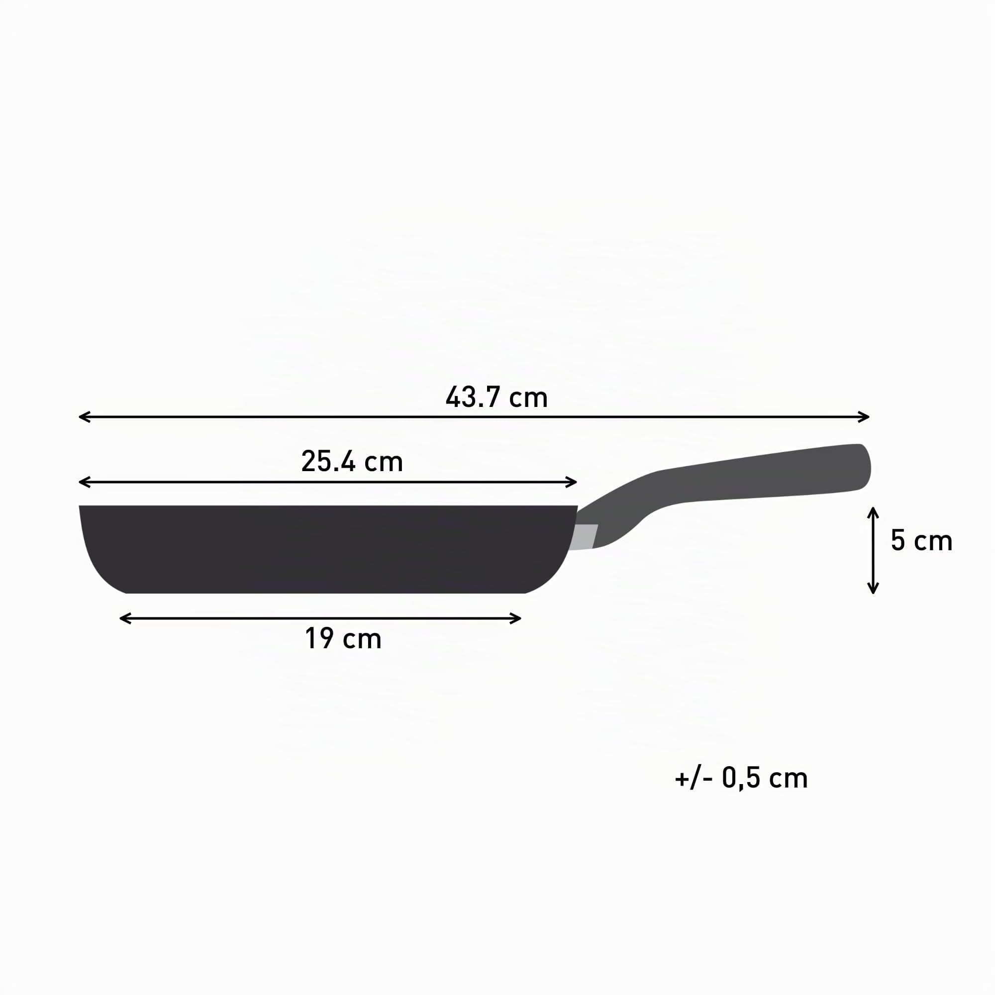 Tefal Virtuoso Poêle 24 cm, Induction, Garantie 10 ans, Acier inoxydable 18/10 non revêtu de qualité premium, Résistante aux rayures, Compatible lave-vaisselle, 100% recyclable E4920425