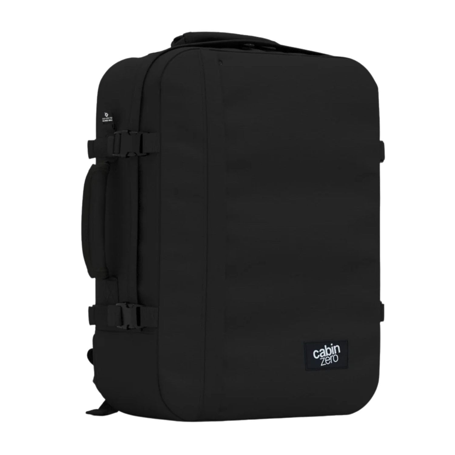 Cabinzero Classic Cabin Backpack 44L, Maximum Size Carry On with YKK Zips and Wide Clamshell Opening, Travel Rucksack