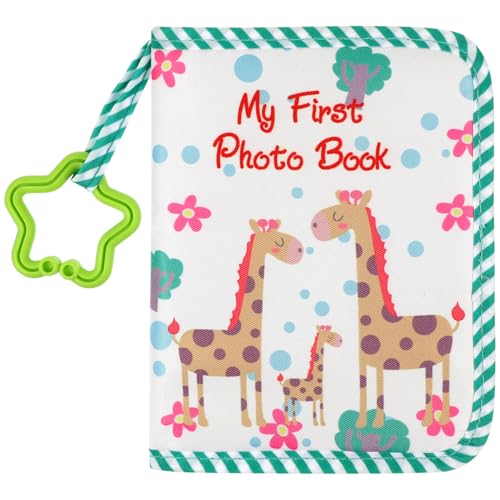Image of Toddmomy Baby Photo Album, Green, 8x6 inch, Polyvinyl Chloride