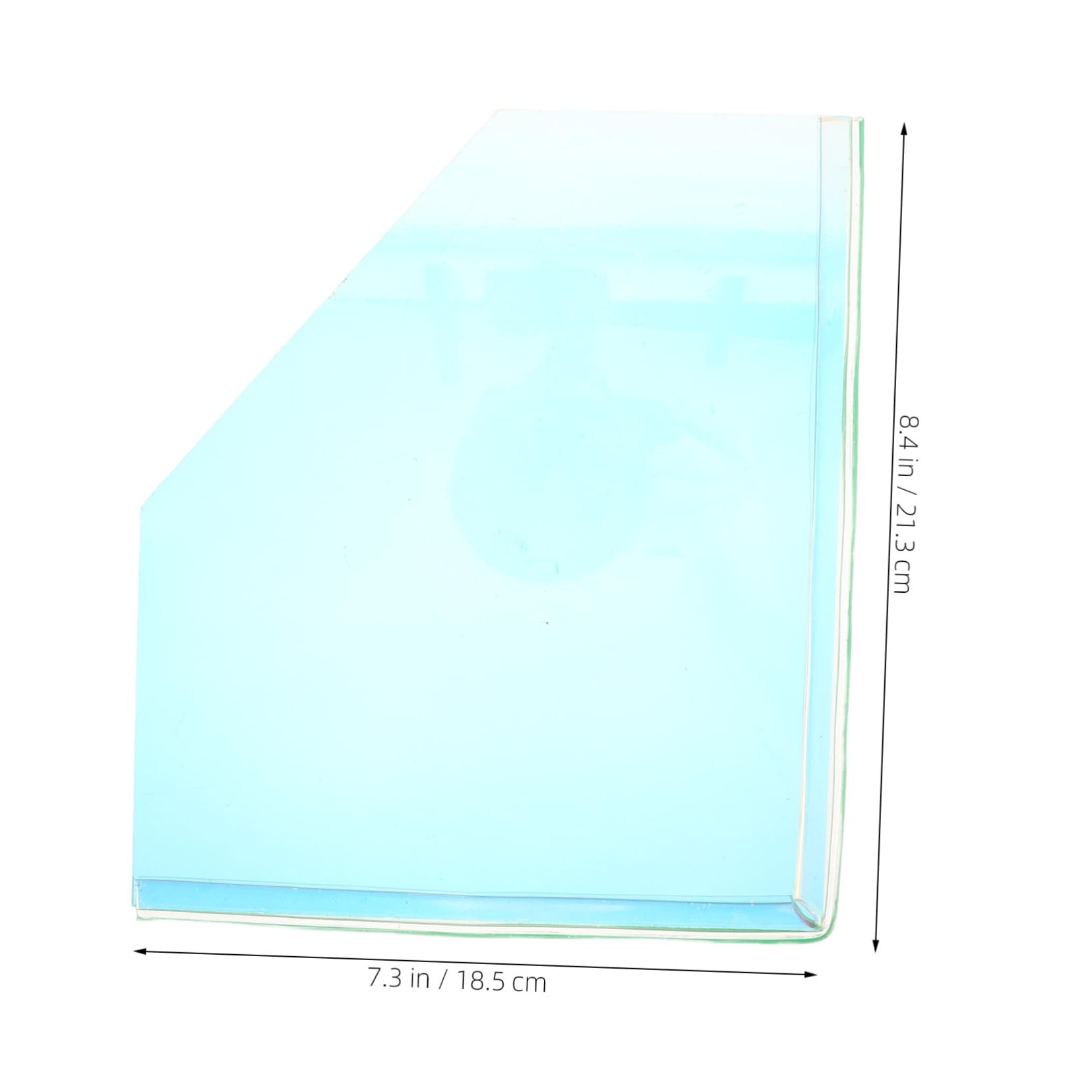 HOLIDYOYO 1Pair Acrylic Shower Self Adhesive Corner Protector for Bathtubs Sinks Quick Installation Durable Splash Screens for Bathing and Washing Areas