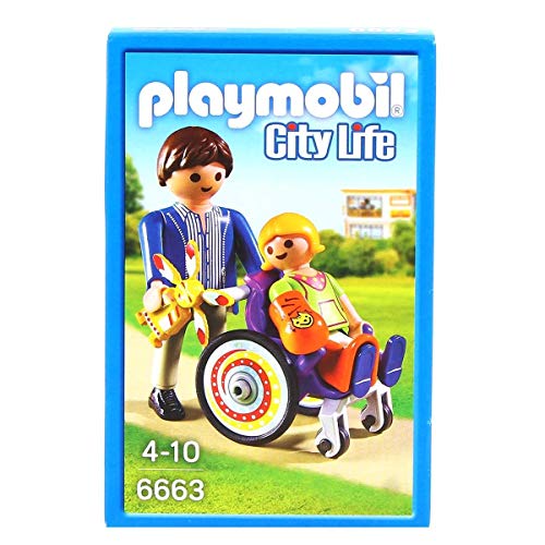 PLAYMOBIL Niño en Silla de Ruedas 6663