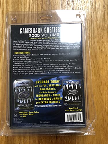 GameShark PS2 Greatest Hits: 465 Codes for 10 PS2 Games (2005, Volume 1) image 4