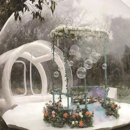 Carpa inflable transparente tipo burbuja 4m miniatura 7
