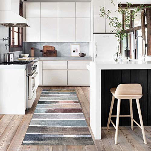 Oran9e Tappeto Passatoia per Corridoio Moderno