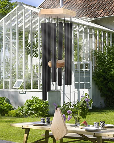 Howarmer 30"BK Wind Chimes Outdoor Deep Tone thumb #5