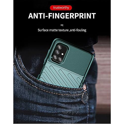 Image of Shockproof Back Cover Case for Samsung Galaxy M51 4G | 360 Degree Protection | Protective Design | Anti-Scratch Tough Slim TPU Case for Samsung Galaxy M51 4G (Green)
