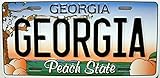 Georgia State License Plate Novelty Fridge Magnet