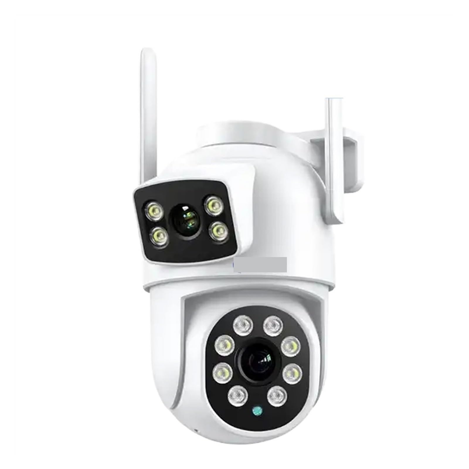 Kamera monitorująca, Kamera PTZ 8MP Podwójny obiektyw Automatyczne śledzenie Ai Wykrywanie człowieka CCTV Wideo Zewnętrzna kamera dozorowa Bezpieczeństwo Kamery IP do ochrony domu(8MP Camera Add 32GB)