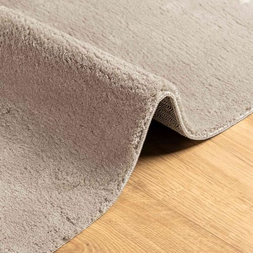 Tapis de couloir antidérapant lavable en machine sable - 8