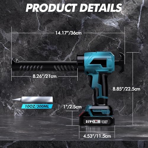 pistolet à cartouche sans fil pour batterie makita 18 v, pour cartouches de 300 ml, jusqu'à 3 000 n, 4 vitesses, anti goutte, pour étanchéité, mastic, étanchéité (sans batterie)