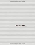 Notenheft: Notenheft,notenblatt leer,notenheft blanko,Dickes Notenbuch - 100 Seiten - hohe Qualität