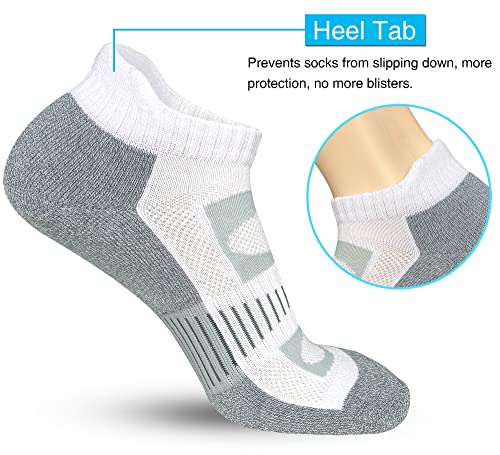 APTYID Women's Athletic Cushion Running Socks (6 Pairs)4