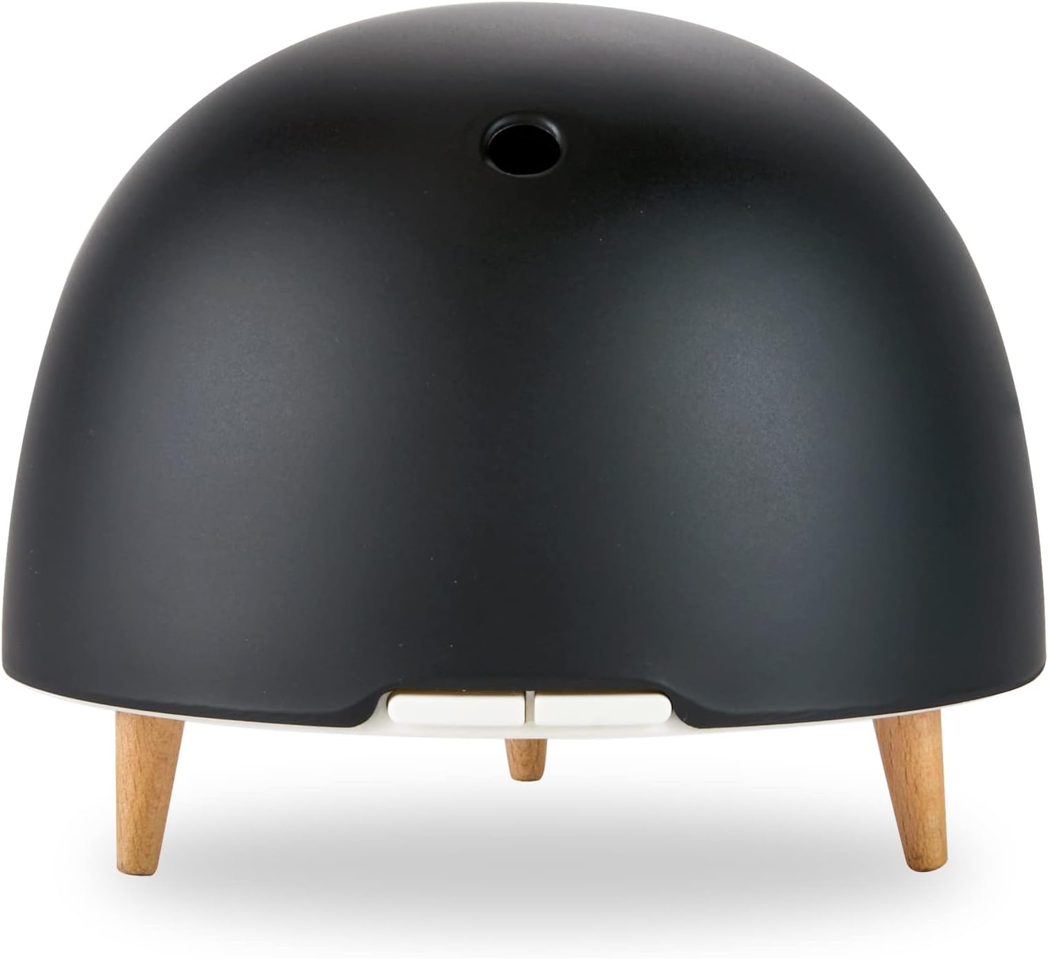 Bibo Essential Oil Diffuser for Home and Office, Bamboo Fiber Top & Wood Base, Adjustable Mist Modes, Black, ZEIGGA LAB