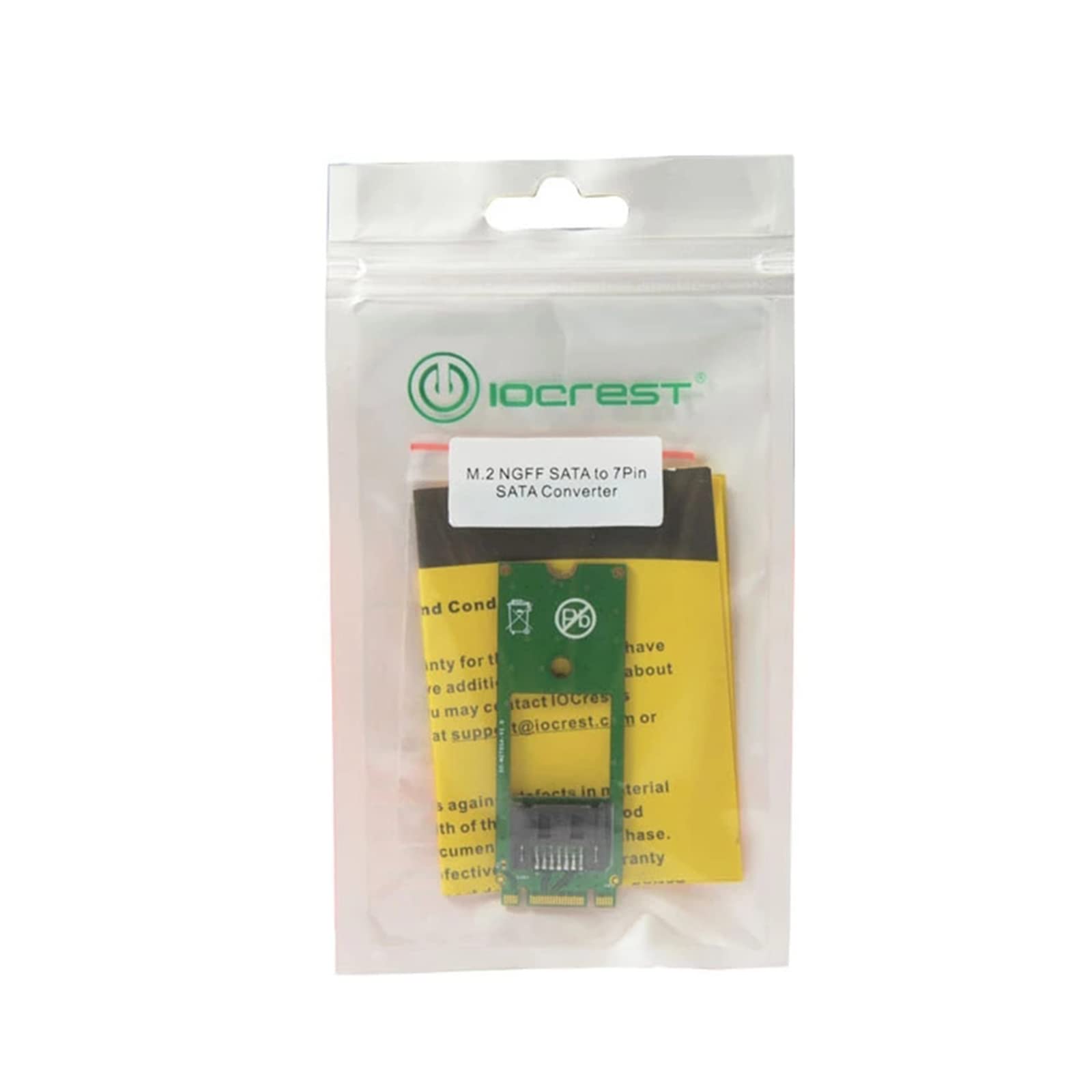 Cablecc - Adattatore convertitore 2 in 1, M.2 NGFF B-key e mSATA SSD a