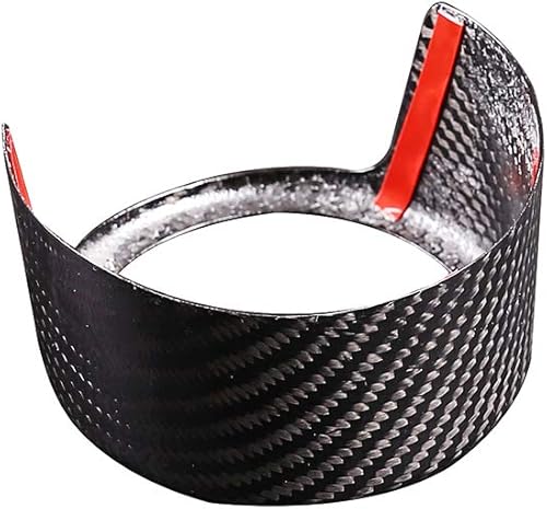 Miniatura 7 de YIWANG Marco de decoración de parrilla frontal de fibra de carbono 100% real para Alfa Romeo Stelvio 2017 2018 2019 accesorios de automóvil (no