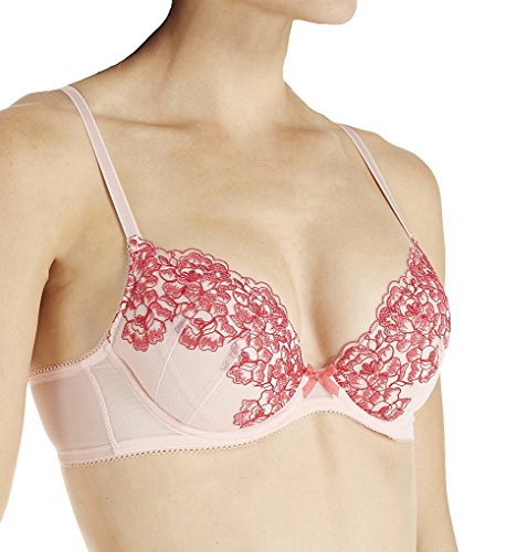 Gossard Women's Colour Clash Plunge Bra, Raspberry Kiss, 30E #TOP22