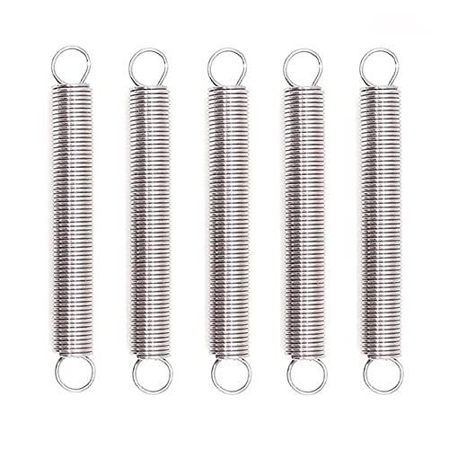 Extension Heavy 0.8mm Wire Diameter, 6mm Outer Diameter, 15-50mm Length, Stainless Steel Extension Spring with Hook Small Springs 5PCS Wire Hook ( Size : 20mm )