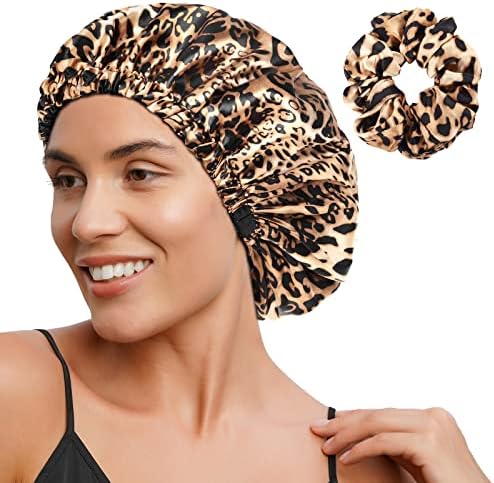 YANIBEST Satin Bonnet Silk Bonnet Hair Bonnet for Sleeping Hair Bonnets for Women Curly Natural Hair