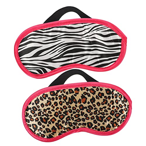 Outanaya 2個 ゴーグル のそみ sleeping mask sleep mask 睡眠 柔らかいサテンの目隠し 男性用フェイシャル 眠る目 目を遮断する サテンクロス、スポンジ