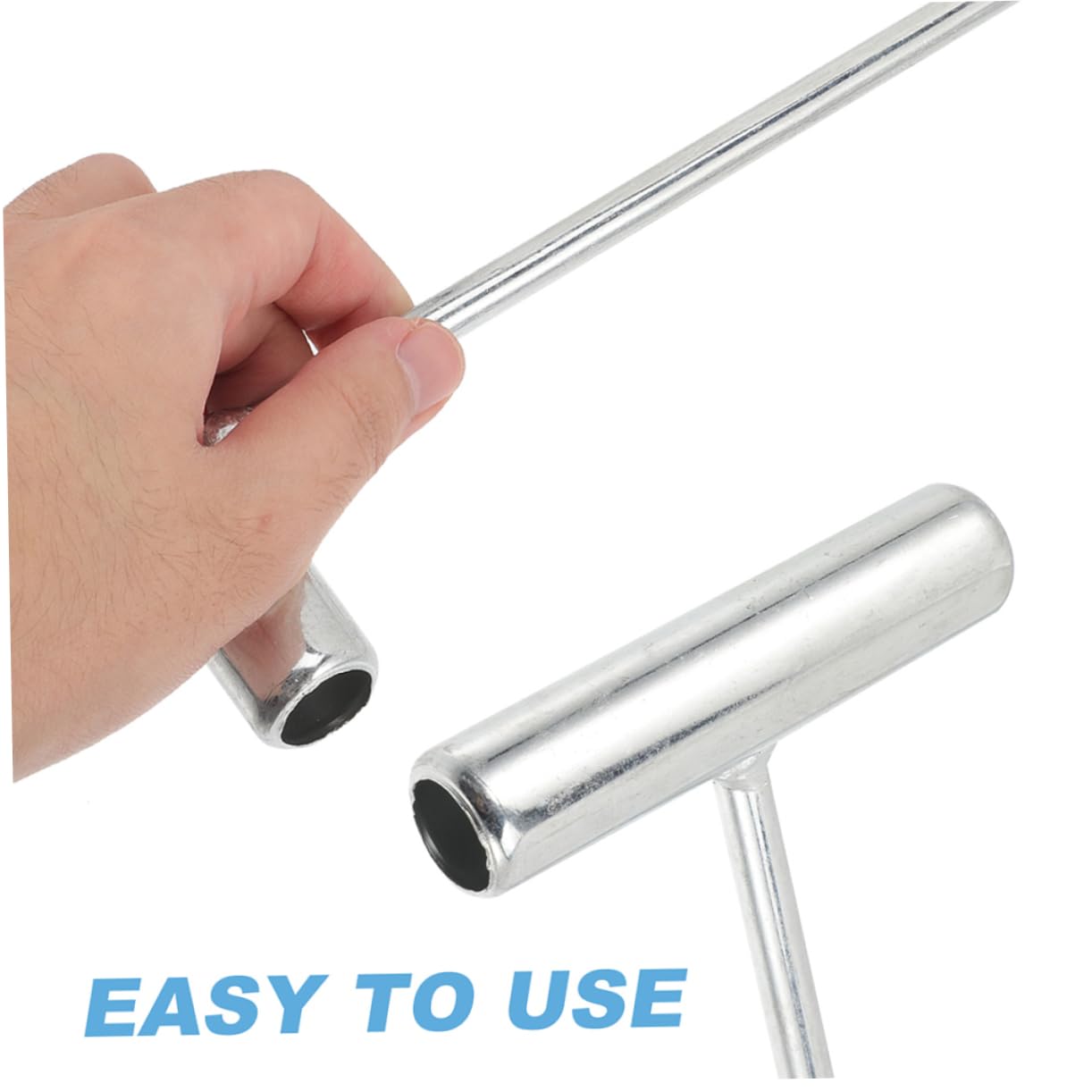 ULTECHNOVO 2pcs Manhole Cover Lifting Hooks u Shape Cover Lifter Hook Heavy Duty Metal Hooks for Manhole Lid Roll up Door Hook Tool