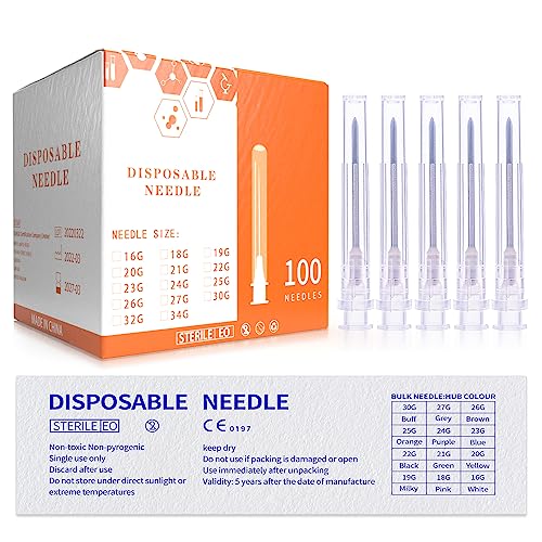 16 Gauge 1.2 Inch Needle, Industrial Syringe Dispensing Accessories, Individually Packaged #TOP5