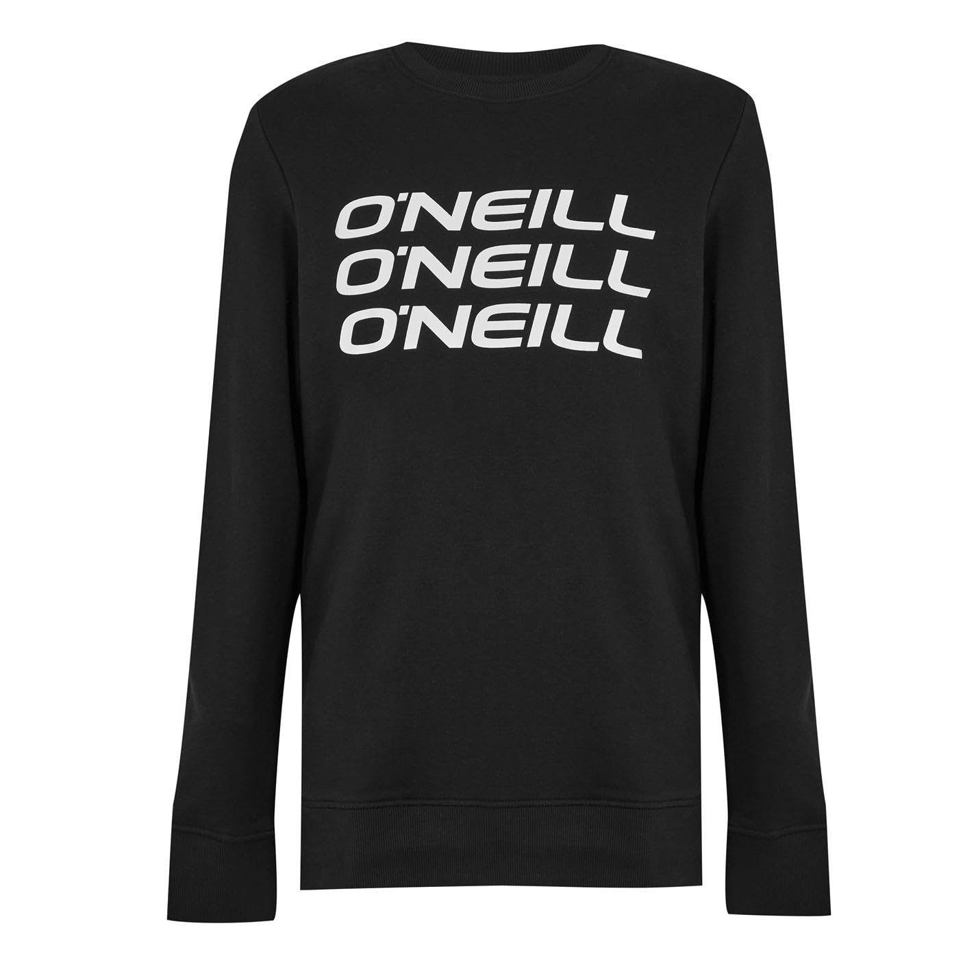 O'Neill Men's Triple Stack Crew Sweatshirt, Black Out, XL