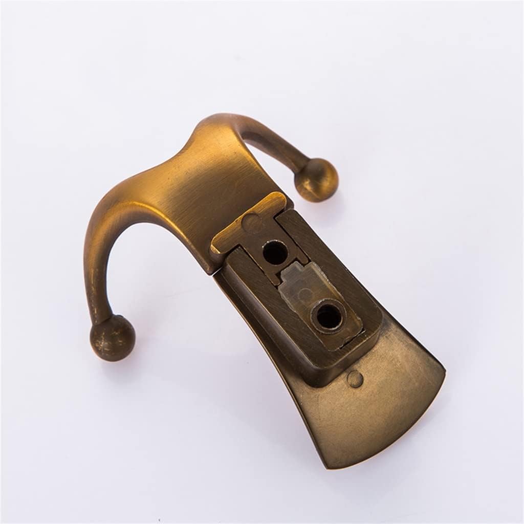 Wall Hanger 2 Hooks Jacket Wall Hanger with Screws Furniture Hardware(E)