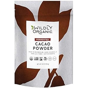 Wildly Organic Fermented Cacao Powder 16 Oz, 1 lb ...