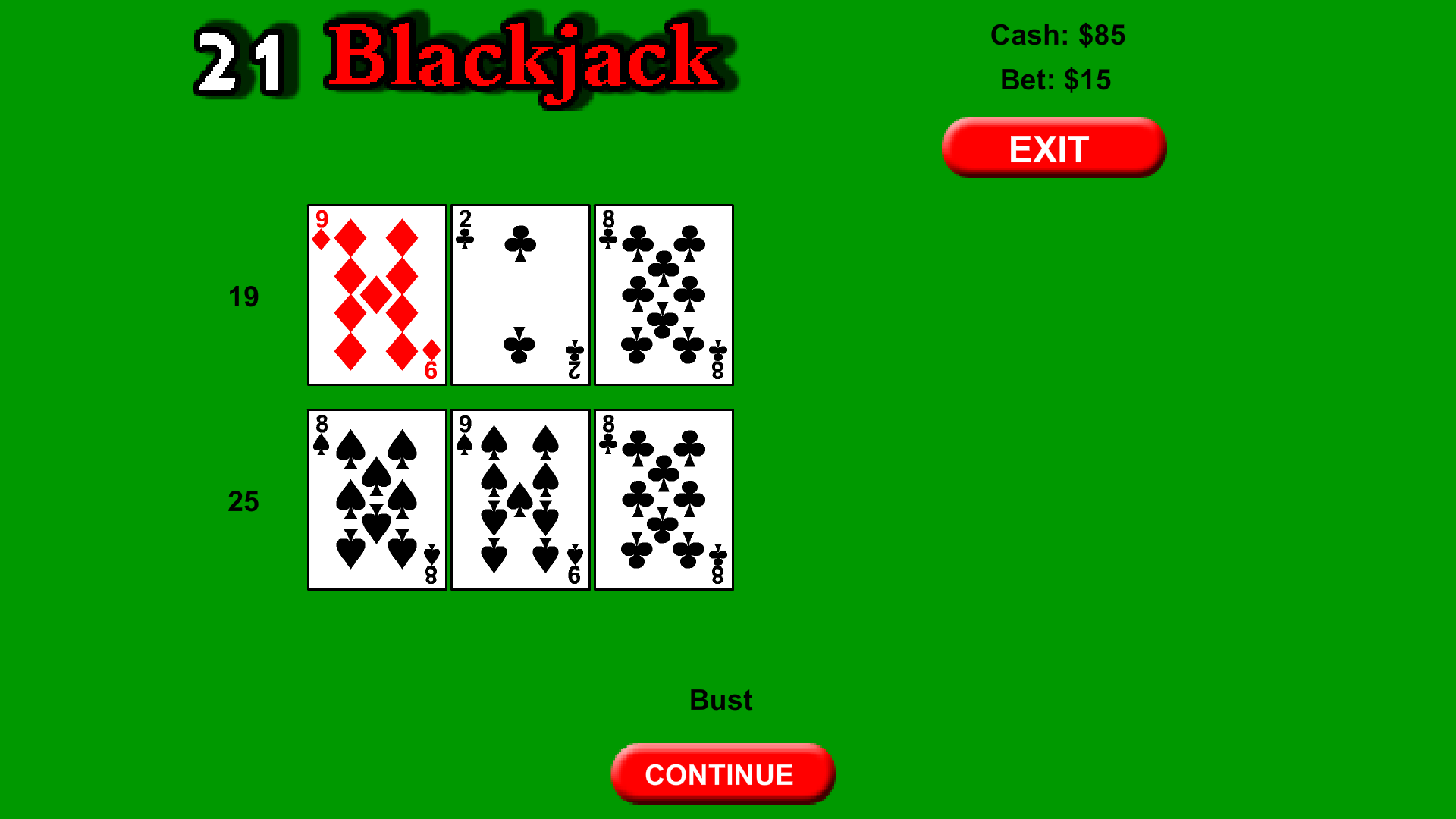21 Black Jack App on Amazon Appstore
