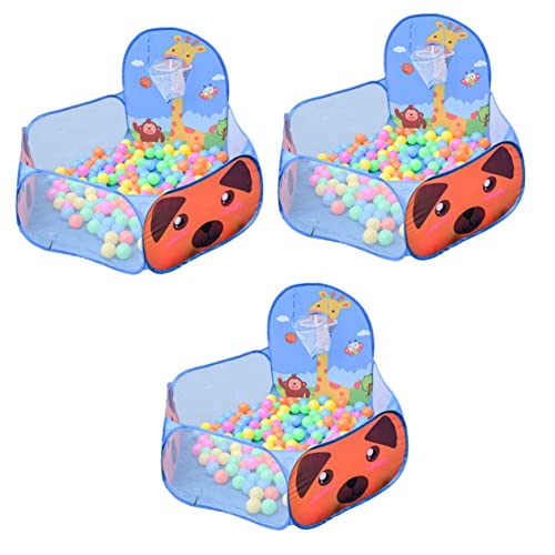 Toyvian 3 Stuks Kinderen Tipi Kinder Tenten Kinderen Tenten Peuter Speelhuis Peuter Tipi Tent Speelgoed Voor Kinderen Peuter Speelgoed Kinder Tentje Peuter Tentje Vouwen Kleuter - Afbeelding 8