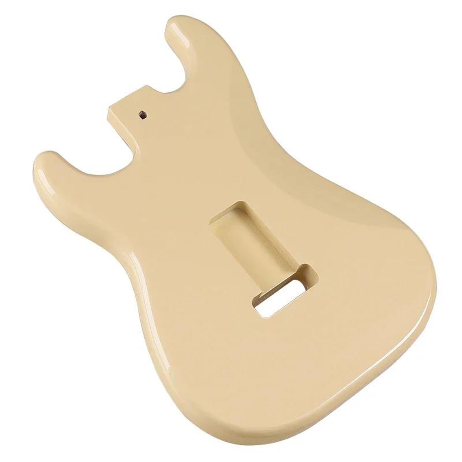 Fai da te Corpo Della Chitarra Durevole Corpo Per Chitarra Elettrica ST Pickup SSS Strumenti Fai Da Te Per Principianti E Adulti(Blue)