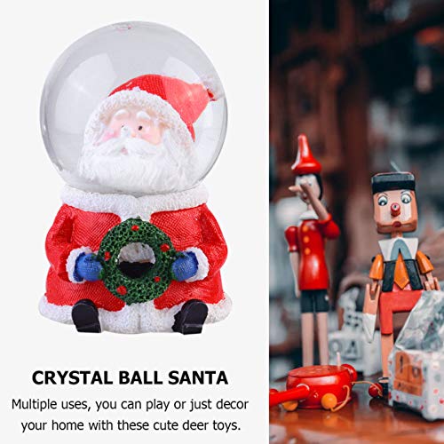 Valiclud Christmas Snow Globes For Kids Gifts Christmas Santa Claus Snow Globe Water Ball Decoration #TOP2