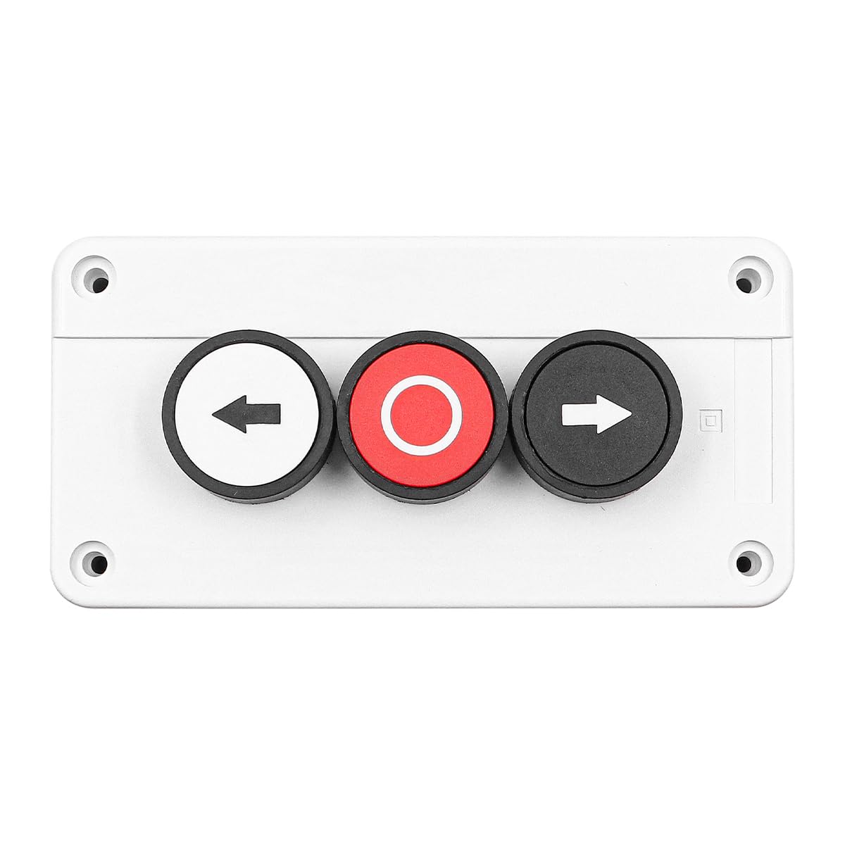 Boîte De Commande Arrêt Démarrage 3 Boutons - Station De Commutation Momentanée IP32 Pour Chariots Élévateurs Et Contrôle Industriel