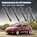 JDMON Ignition Coils Pack &Spark Plug Compatible with Honda Accord 2008-2012,CR-V 2010-2014,Civic 2012-2015,Crosstour 2012-2015, Compatible with Acura ILX 2013-2015 2.4L UF602 93175 30520-R40-007