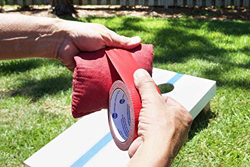 Image of Intertape Polymer Group IPG JobSite DUCTape, Colored Duct Tape, 1.88 inch x 20 yd, Red (Single Roll) (Pack of 12)