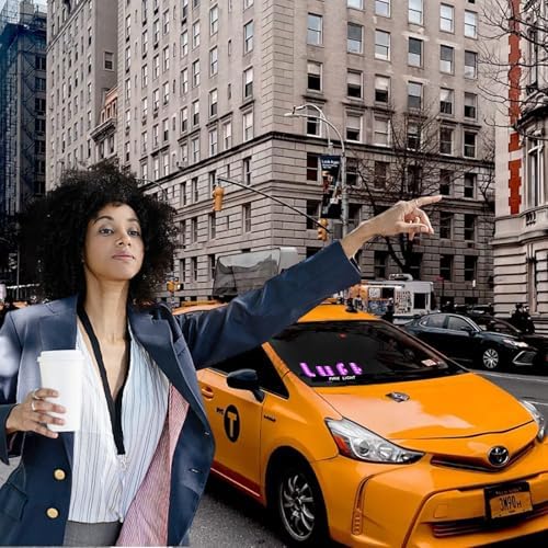 Light for Car,Light Signs for Car, Pink LED, USB Type-C Touch Control, Suction Cup Mount， Light Board Sign Suitable for All Cars — view 5