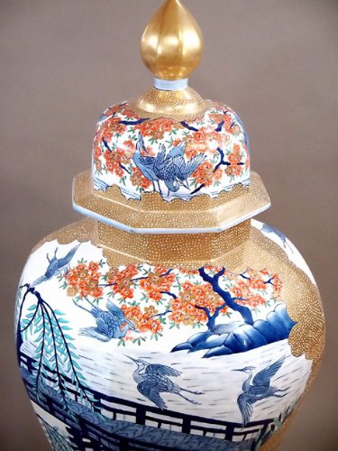 Amazon.co.jp: 有田焼・伊万里焼｜陶器花瓶・陶芸沈香壺｜贈答品