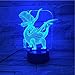 Produktbild 3D cool Park Dinosaurier Junge Geschenk Raubvogel Nachtlicht Led7 Farbe Touch Fernbedienung USB Weihnachten Halloween Geburtstagsgeschenk Schlafzimmer Nachtlicht Augenschutz Modus ## 4