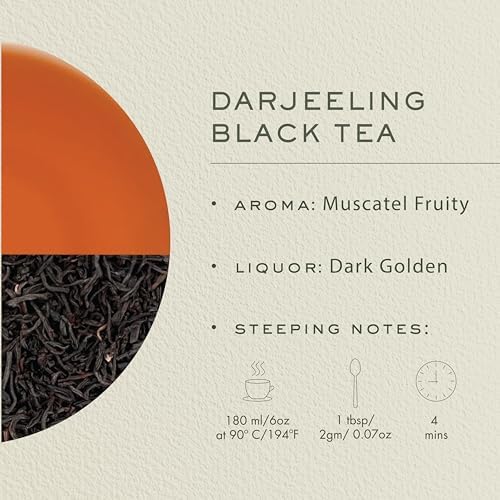 Image of Makaibari Darjeeling Organic Black Tea, 500g Loose Leaf MonoCarton | Single Estate Whole Leaf Tea | Rich Aroma, Muscatel Flavor & Smooth Taste